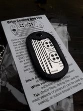 Load image into Gallery viewer, SEWing dog tag from Grimworkshop
