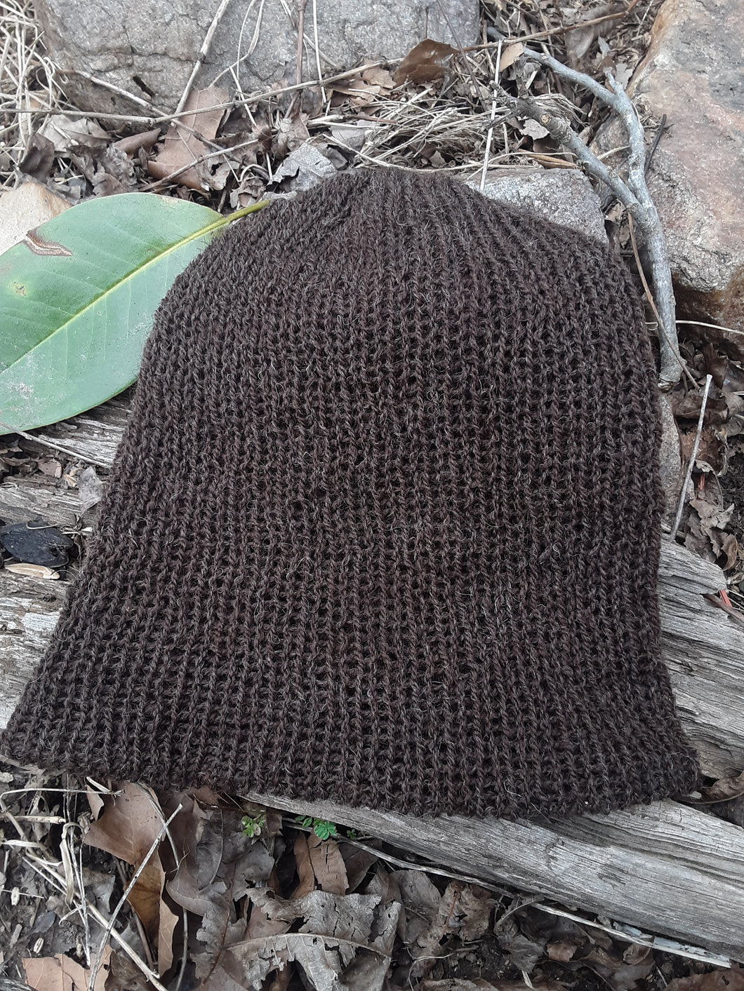 Handmade wool beanie